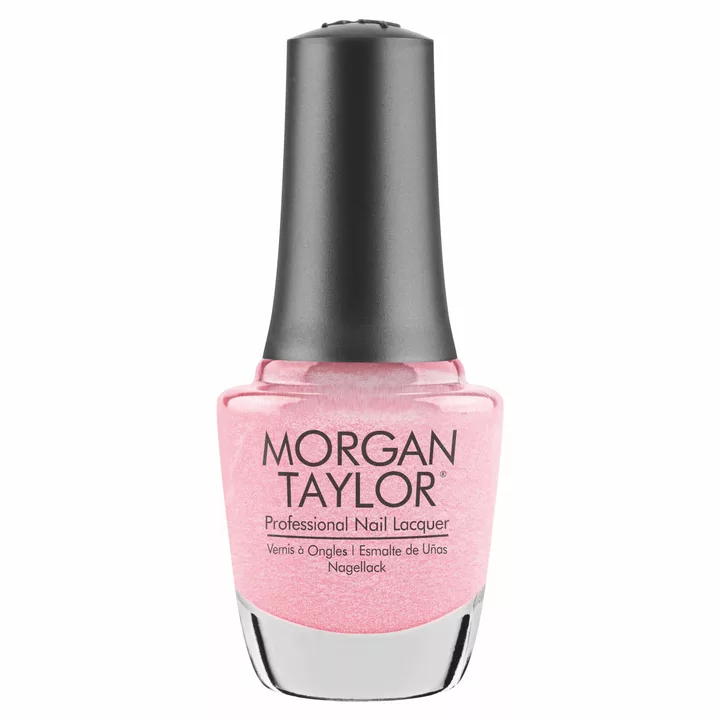 Morgan Taylor Taffeta Nail Lacquer, 0.5 oz. SOFT PINK PEARL