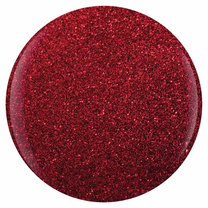 Morgan Taylor Good Gossip Nail Lacquer, 0.5 oz. RED GLITTER