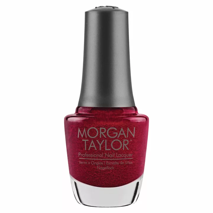 Morgan Taylor Rose Garden Nail Lacquer, 0.5 oz. BURDUNDY RED PEARL