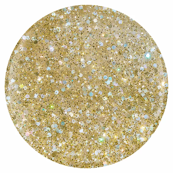 Morgan Taylor Grand Jewels Nail Lacquer, 0.5 oz. GOLD HOLOGRAPHIC GLITTER