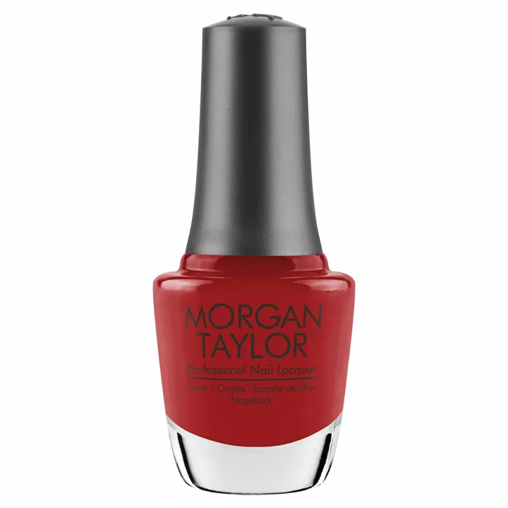 Morgan Taylor Hot Rod Red Nail Lacquer, 0.5 oz. HOT RED CR&Egrave;ME