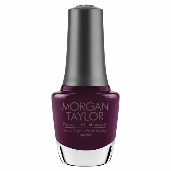 Morgan Taylor Plum And Done Nail Lacquer, 0.5 oz. EGGPLANT CR&Egrave;ME