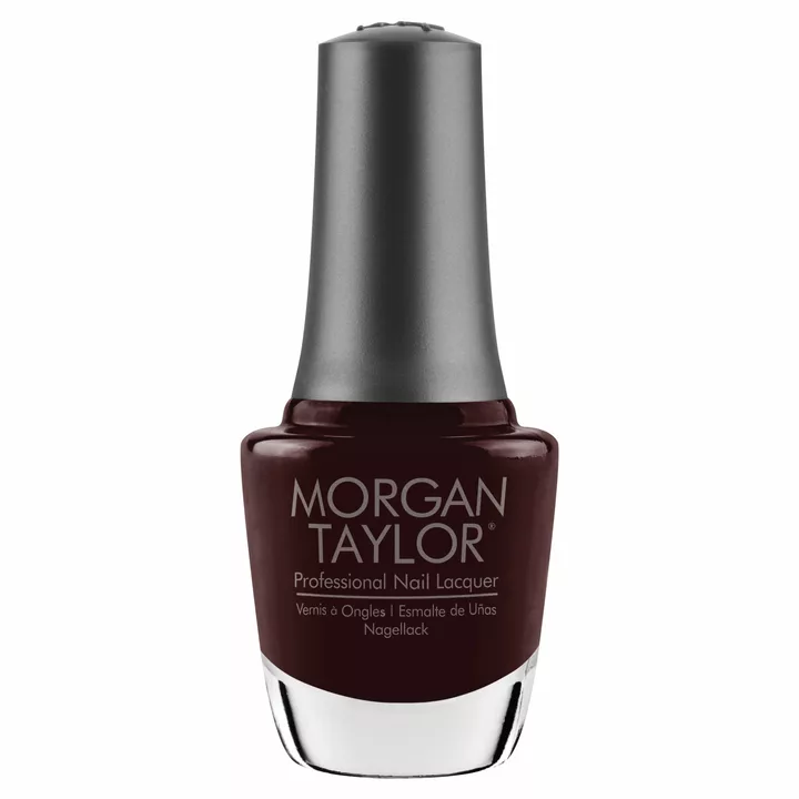 Morgan Taylor Black Cherry Berry Nail Lacquer, 0.5 oz. BURGUNDY CR&Egrave;ME