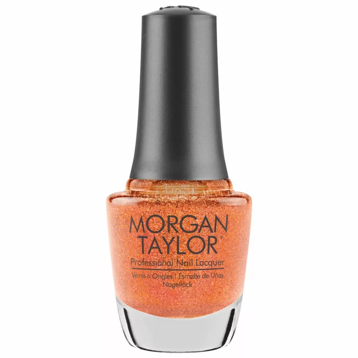 Morgan Taylor Sunrise And The City Nail Lacquer, 0.5 oz. MULTI DIMENSIONAL ORANGE METALLIC