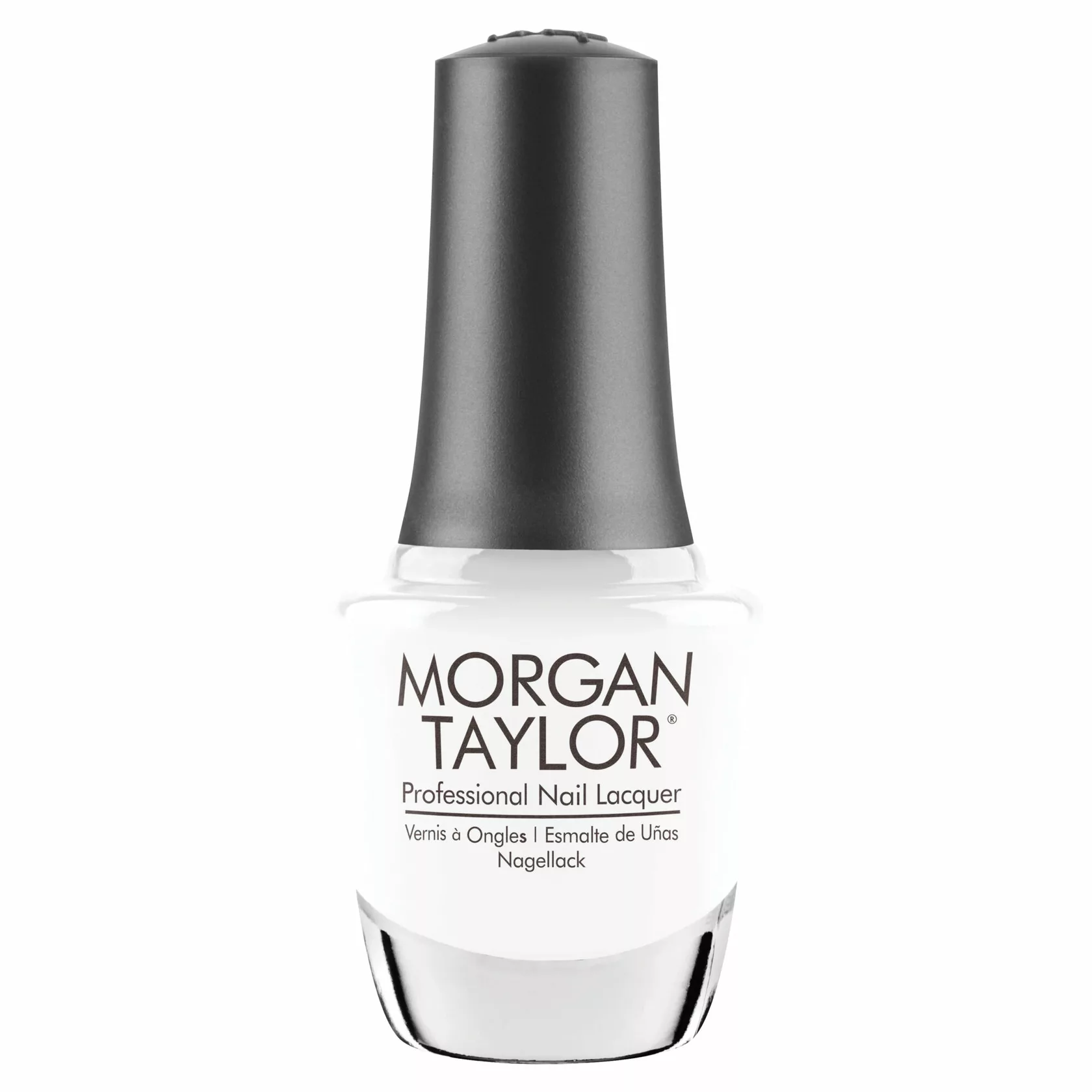 Morgan Taylor Arctic Freeze Nail Lacquer, 0.5 oz. BRIGHT WHITE CR&Egrave;ME