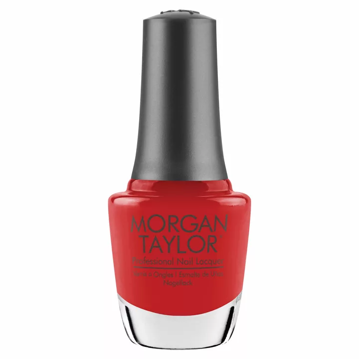 Morgan Taylor A Petal For Your Thoughts Nail Lacquer, 0.5 oz. VIBRANT RED ORANGE CR&Egrave;ME