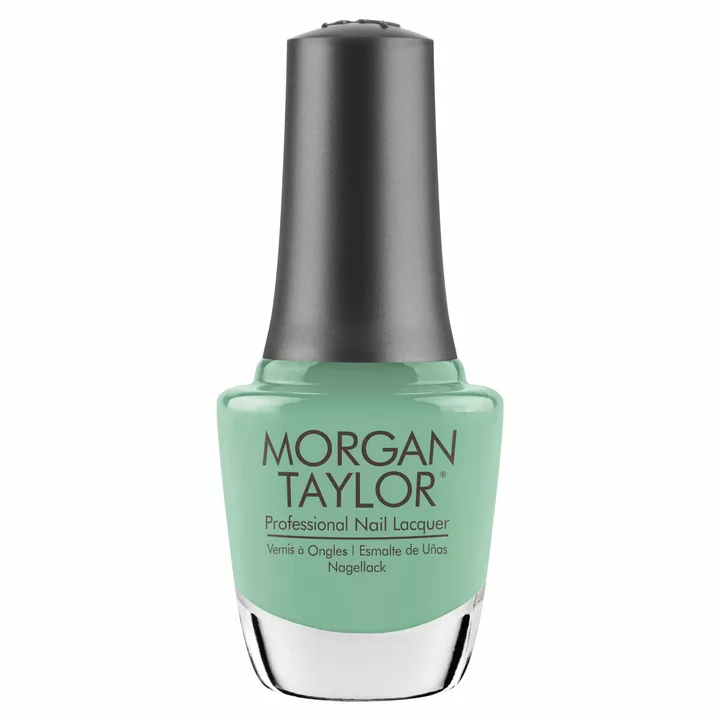 Morgan Taylor A Mint Of Spring Nail Lacquer, 0.5 oz. MINT GREEN CR&Egrave;ME