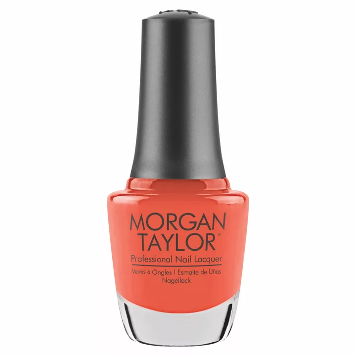 Morgan Taylor Tiki Tiki Laranga Nail Lacquer, 0.5 oz. ORANGE NEON CR&Egrave;ME