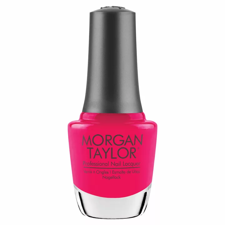 Morgan Taylor Shake It Till You Samba Nail Lacquer, 0.5 oz. PINK NEON CR&Egrave;ME