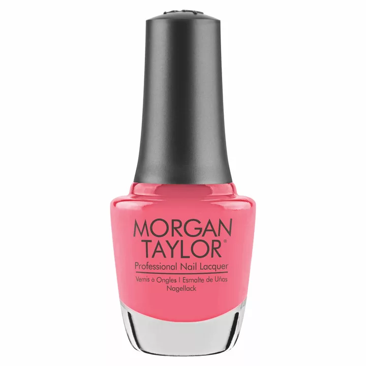 Morgan Taylor Pacific Sunset Nail Lacquer, 0.5 oz. PINK NEON CR&Egrave;ME