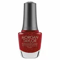 Morgan Taylor Rare As Rubies Nail Lacquer, 0.5 oz. LARGE RED GLITTER