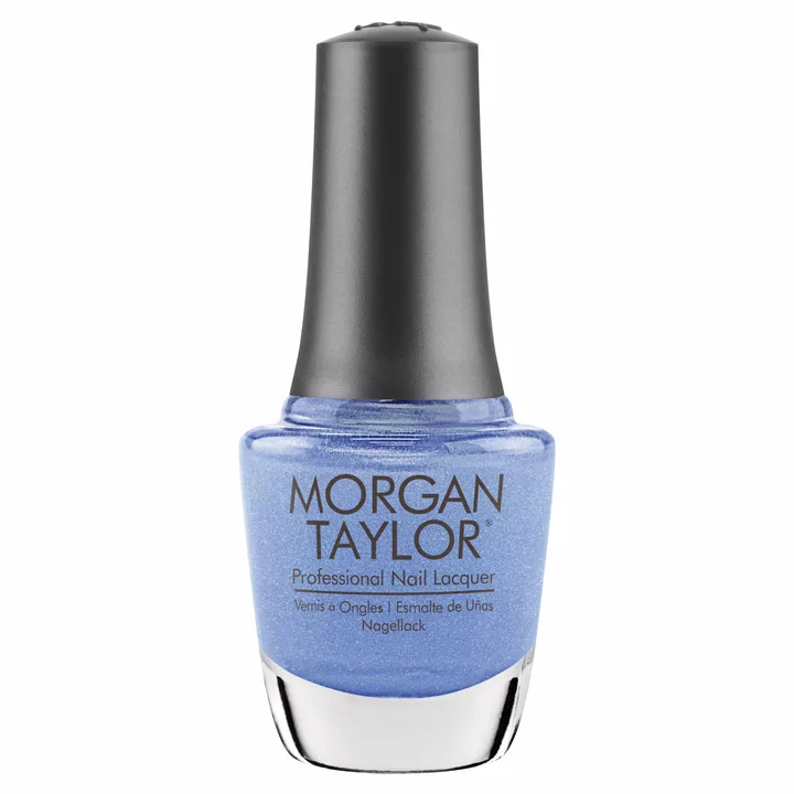Morgan Taylor Keepin' It Cool Nail Lacquer, 0.5 fl oz. AZURE BLUE SHIMMER