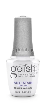 Gelish Anti-Stain Top Coat, 15 mL