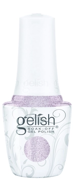 Gelish Soak-Off Gel Polish Don't Snow-Flake On Me, 0.5 fl oz. LIGHT PURPLE METALLIC WITH CHUNKY GLITTER