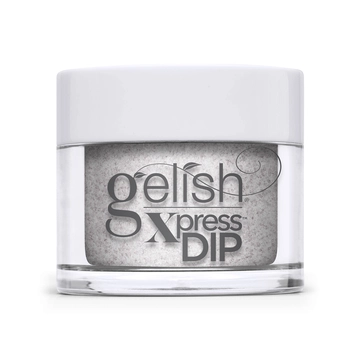 Gelish Xpress Don't Snow-Flake On Me Dip Powder, 1.5 oz. LIGHT PURPLE METALLIC WITH CHUNKY GLITTER