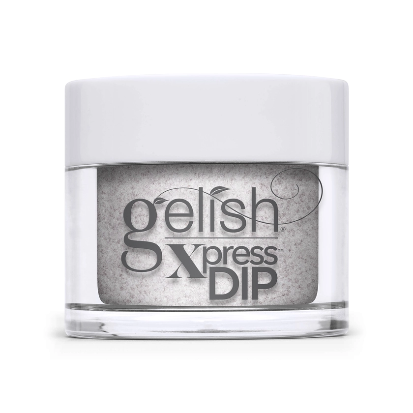 Gelish Xpress Don't Snow-Flake On Me Dip Powder, 1.5 oz. LIGHT PURPLE METALLIC WITH CHUNKY GLITTER