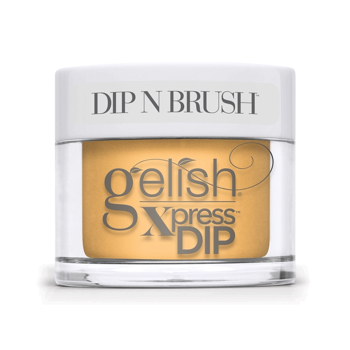 Gelish Xpress Dip N Brush Sunny Daze Ahead Powder, 1.5 oz. 