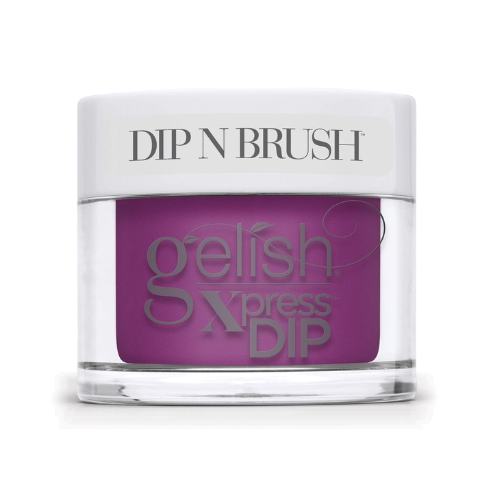 Gelish Xpress Dip N Brush Very Berry Clean Powder, 1.5 oz. 