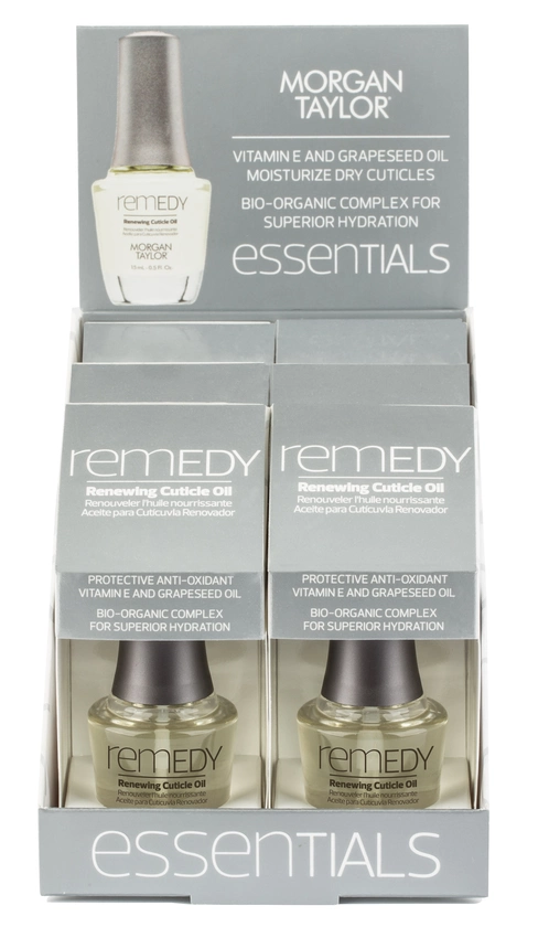 Morgan Taylor Nail Lacquer - Remedy Cuticle Oil 6pc Display - 51559