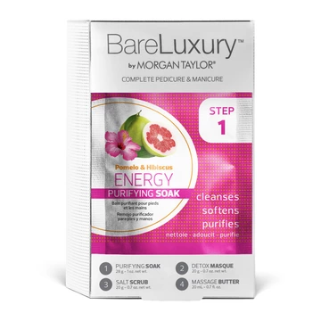 Morgan Taylor BareLuxury Energy Pomelo & Hibiscus 4PK