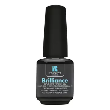 Red Carpet Manicure Brilliance Seal & Shine Top Coat LED Nail Gel, 0.3 fl oz.