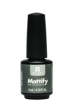 Red Carpet Manicure Mattify Matte Top Coat Nail Gel, 0.3 fl oz.