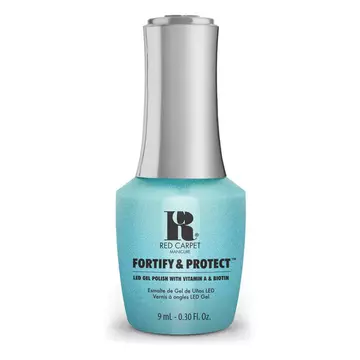 Red Carpet Manicure Fortify & Protect Blinged Out LED Nail Gel Color, 0.3 fl oz.