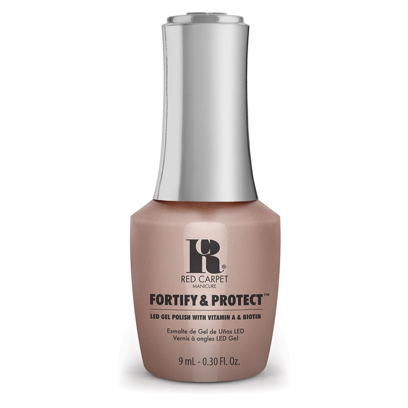 Red Carpet Manicure Fortify & Protect Under the Eiffel LED Nail Gel Color, 0.3 fl oz. 
