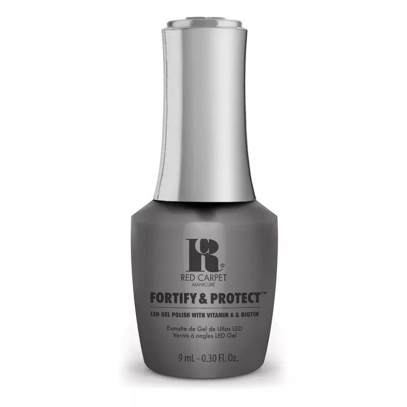 Red Carpet Manicure Fortify & Protect Fashionably French LED Nail Gel Color, 0.3 fl oz. 