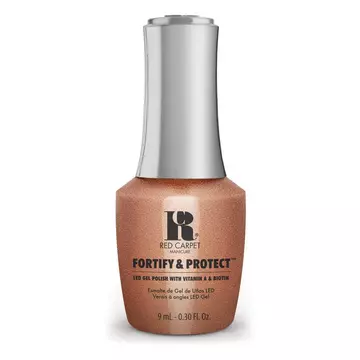 Red Carpet Manicure Fortify & Protect Very Versailles LED Nail Gel Color, 0.3 fl oz. 