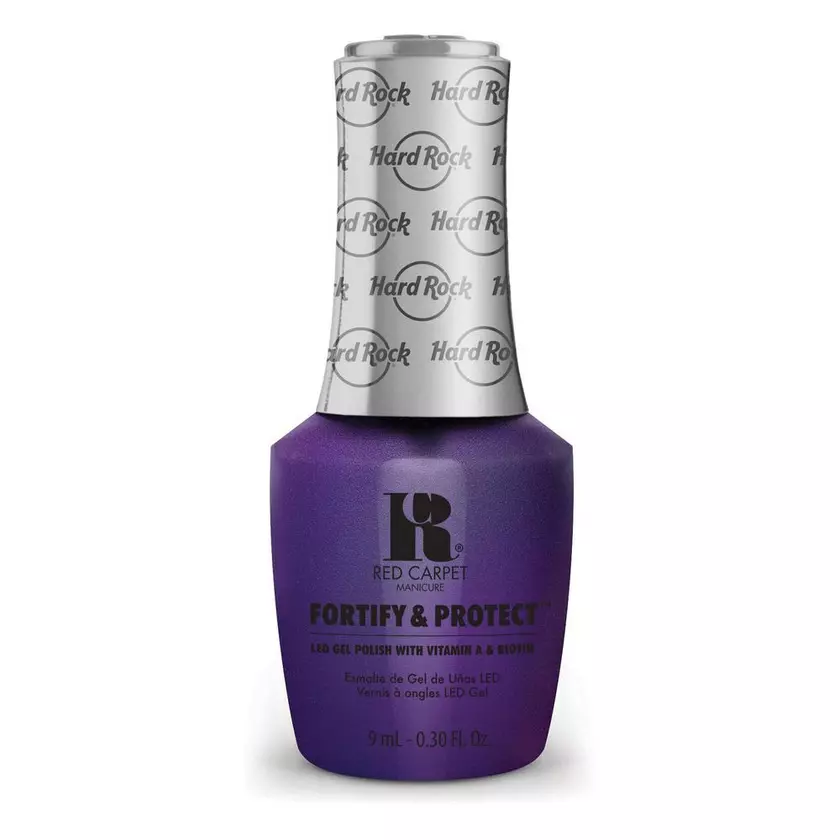 Red Carpet Manicure Purple Haze LED Nail Gel Color, 0.3 fl oz.
