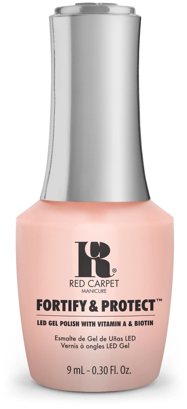 Red Carpet Manicure Fortify & Protect Timeless Beauty LED Nail Gel Color, 0.3 fl oz.
