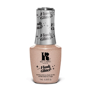 Red Carpet Manicure Glisten While I Glow Flash Glitter, 0.3 fl oz.