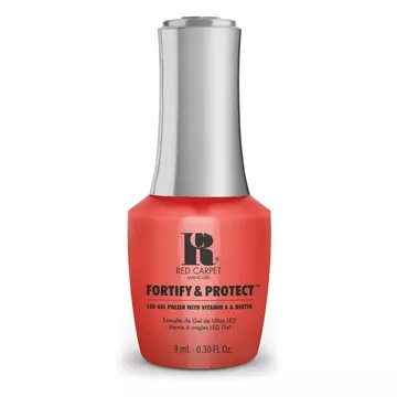 Red Carpet Manicure Fortify & Protect Adventuring Abroad LED Nail Gel Color, 0.3 fl oz. 