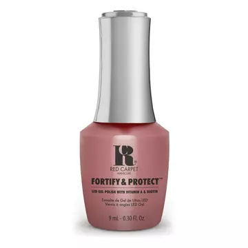 Red Carpet Manicure Fortify & Protect Suave In Mauve LED Nail Gel Color, 0.3 fl oz.