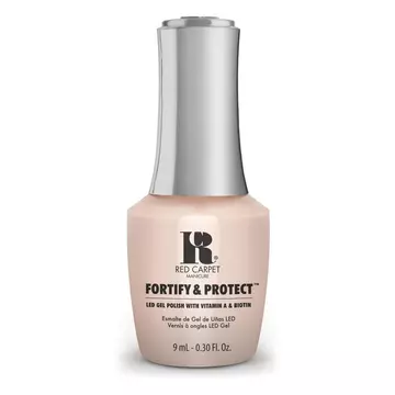 Red Carpet Manicure Fortify & Protect Naturally Beautiful LED Nail Gel Color, 0.3 fl oz.