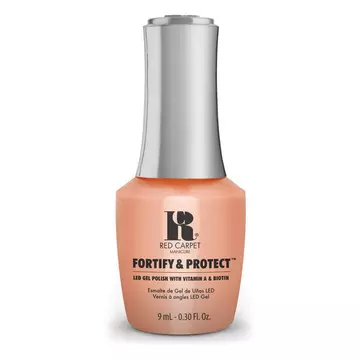 Red Carpet Manicure Fortify & Protect The Camera Loves Me LED Nail Gel Color, 0.3 fl oz.