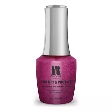 Red Carpet Manicure Fortify & Protect Up Close and Personal LED Nail Gel Color, 0.3 fl oz.