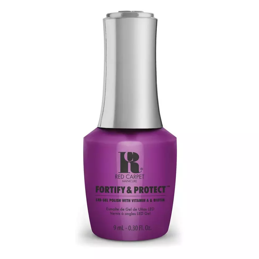 Red Carpet Manicure Fortify & Protect I'll Be In My Trailer LED Nail Gel Color, 0.3 fl oz.