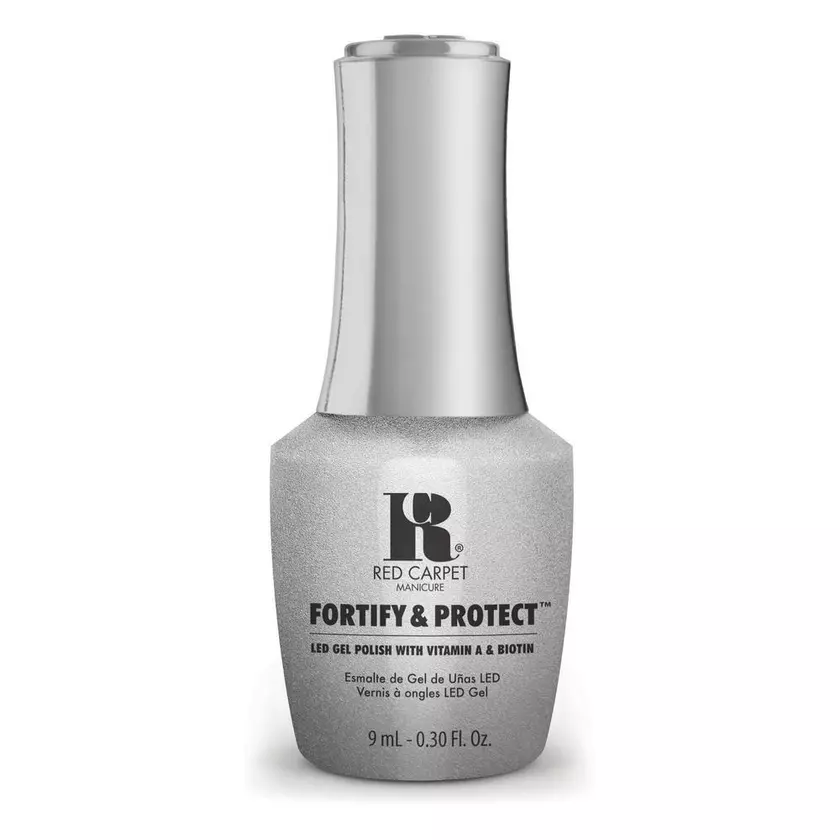 Red Carpet Manicure Fortify & Protect Daring Diva LED Nail Gel Color, 0.3 fl oz.