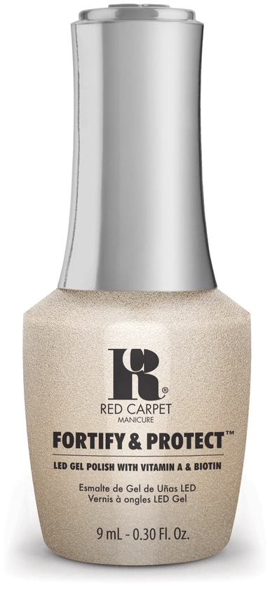 Red Carpet Manicure Fortify & Protect Less Is More LED Nail Gel Color, 0.3 fl oz. 