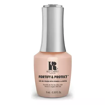 Red Carpet Manicure Fortify & Protect Ready For My Cameo LED Nail Gel Color, 0.3 fl oz. 