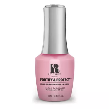 Red Carpet Manicure Fortify & Protect Top Billed Beauty LED Nail Gel Color, 0.3 fl oz. 