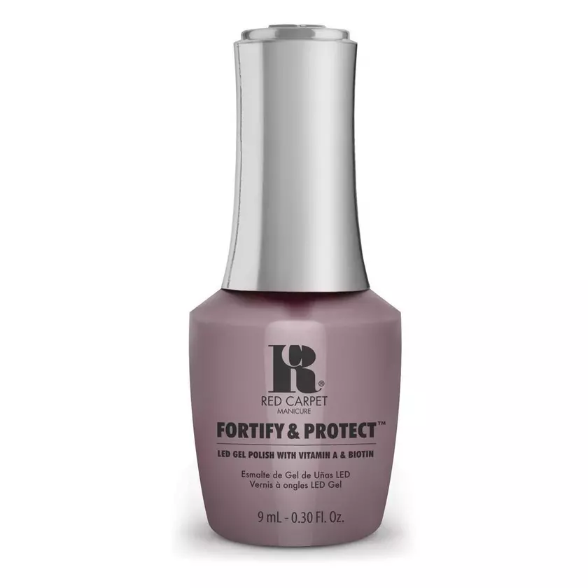 Red Carpet Manicure Fortify & Protect Backstage Access LED Nail Gel Color, 0.3 fl oz. 