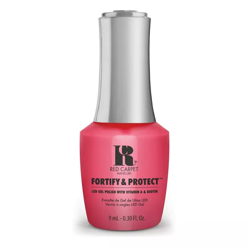 Red Carpet Manicure Fortify & Protect Act The Part LED Nail Gel Color, 0.3 fl oz. 