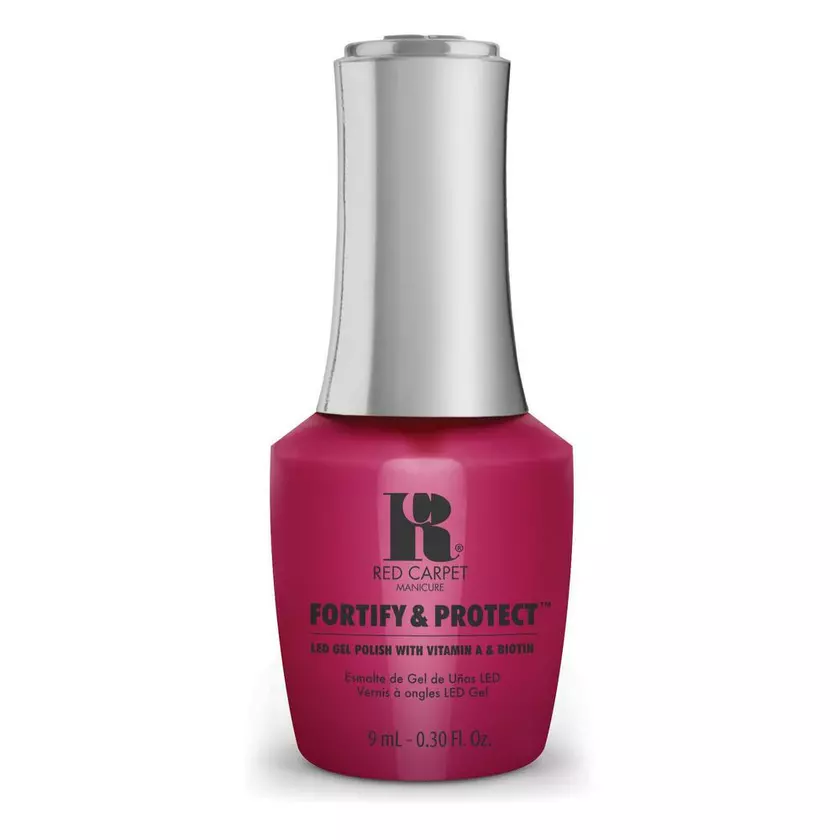 Red Carpet Manicure Fortify & Protect Film Debut LED Nail Gel Color, 0.3 fl oz. 
