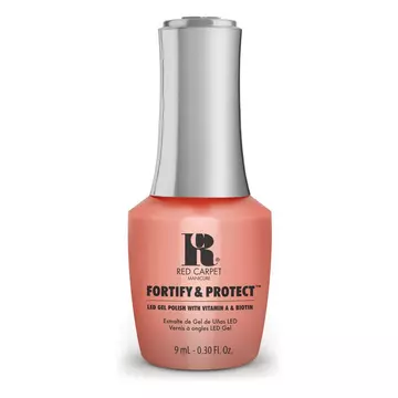 Red Carpet Manicure Fortify & Protect Sunset Cruising LED Nail Gel Color, 0.3 fl oz. 
