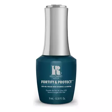 Red Carpet Manicure Fortify & Protect A-List Attitude LED Nail Gel Color, 0.3 fl oz. 