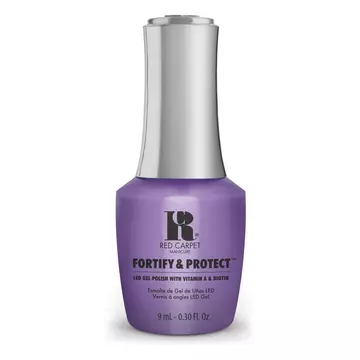 Red Carpet Manicure Fortify & Protect Blockbuster Babe LED Nail Gel Color, 0.3 fl oz. 