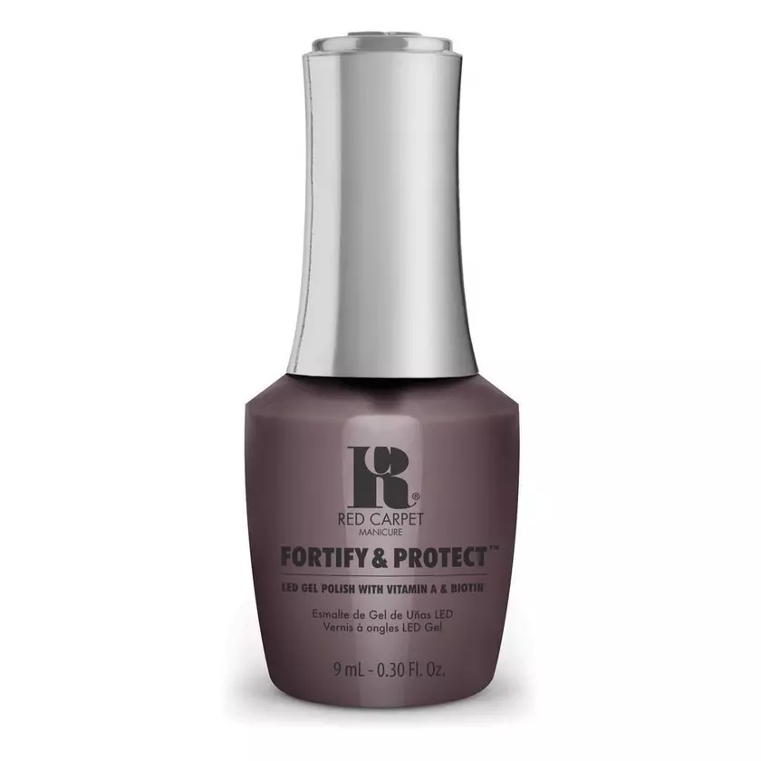 Red Carpet Manicure Fortify & Protect Smile For The Cameras LED Nail Gel Color, 0.3 fl oz. 